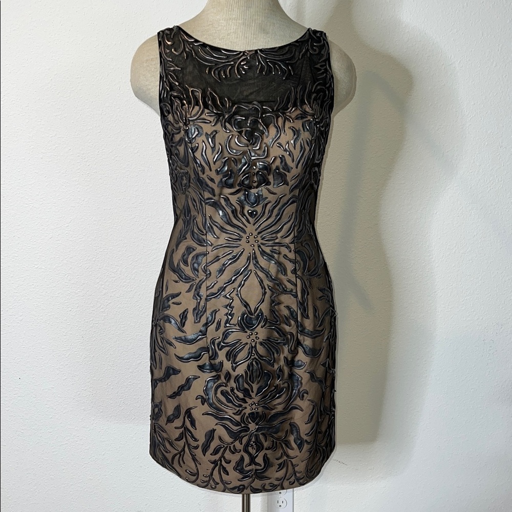 Mieka Puff Design Cocktail Evening Dress